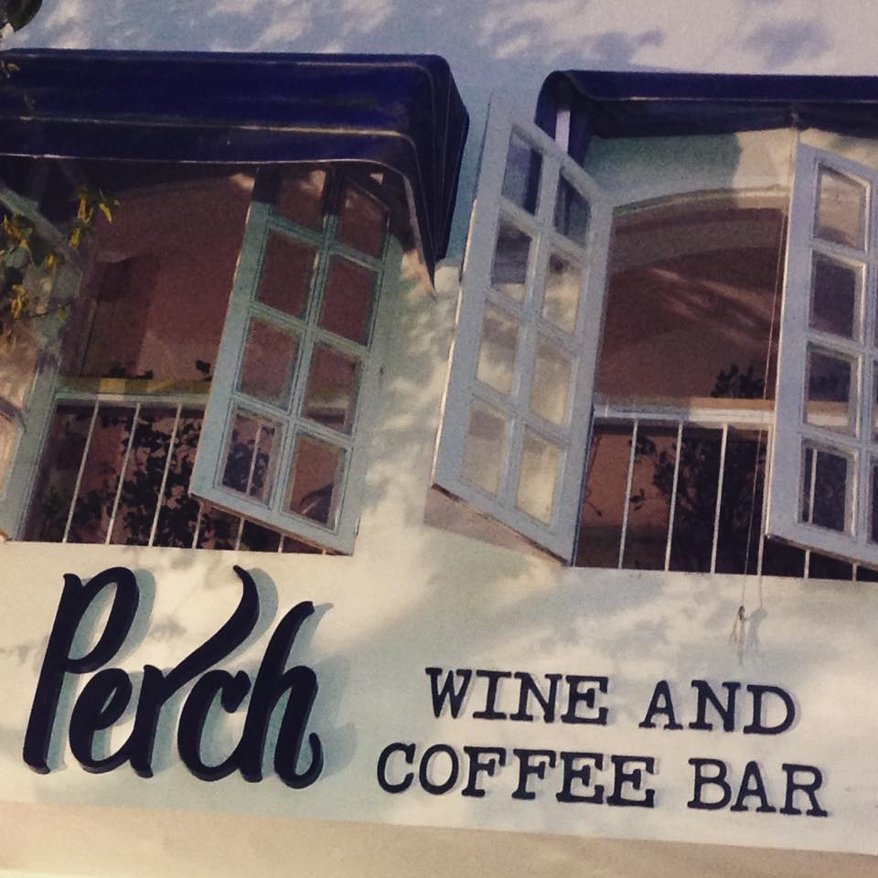 Perch coffee and wine