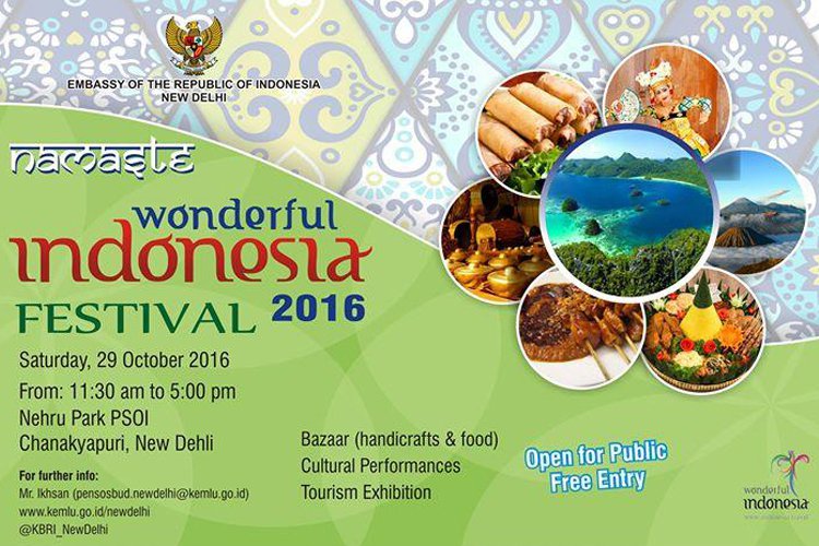 Namaste Wonderful Indonesia Festival 2016. Picture courtesy: eventshigh.com