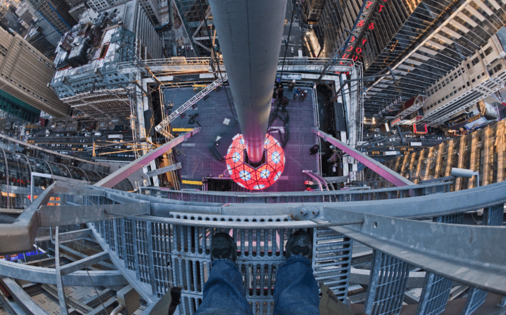 Ball Drop at Times Square