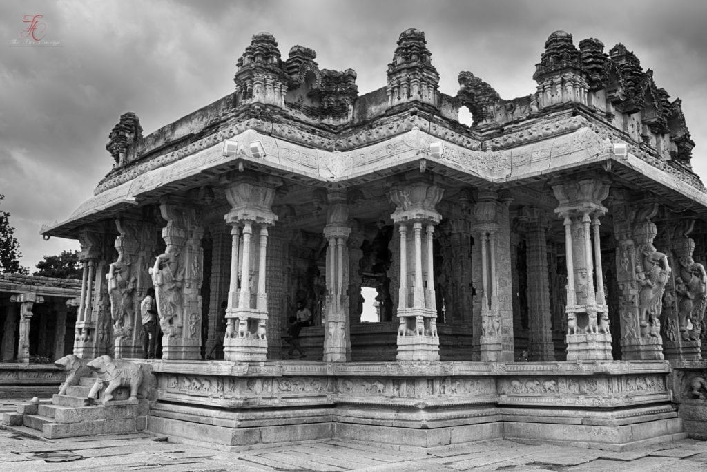 The musical temple inside Vittala Temple