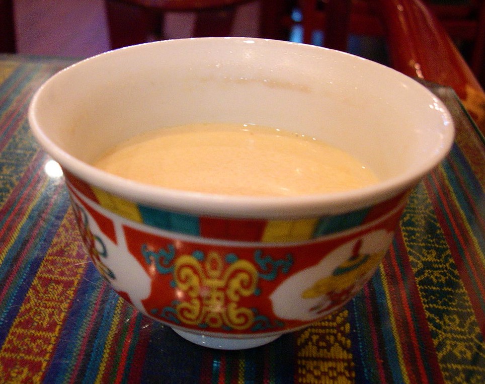 ladakh- butter tea