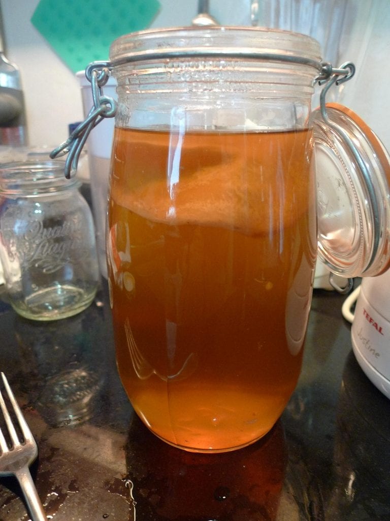 Kombucha tea. Picture for representation
