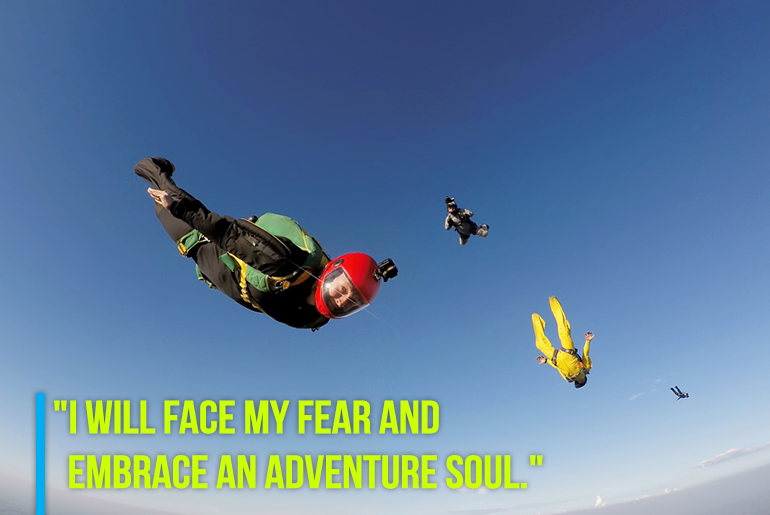 Travel Resolution - "2. I will face my fear and embrace an adventure soul."