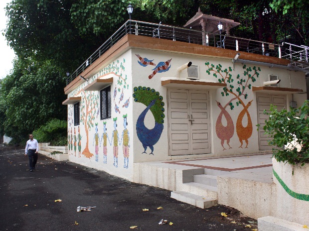 Home of the peacocks Raj Bhavan