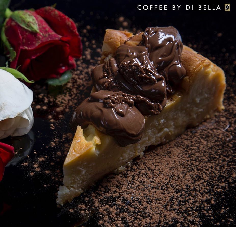 Baked Philly Cheesecake with Nutella