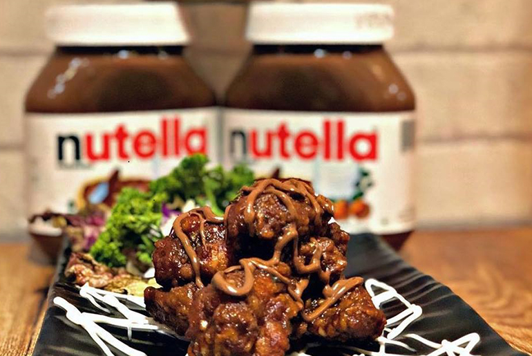 Nutella Spicy Chicken Wings