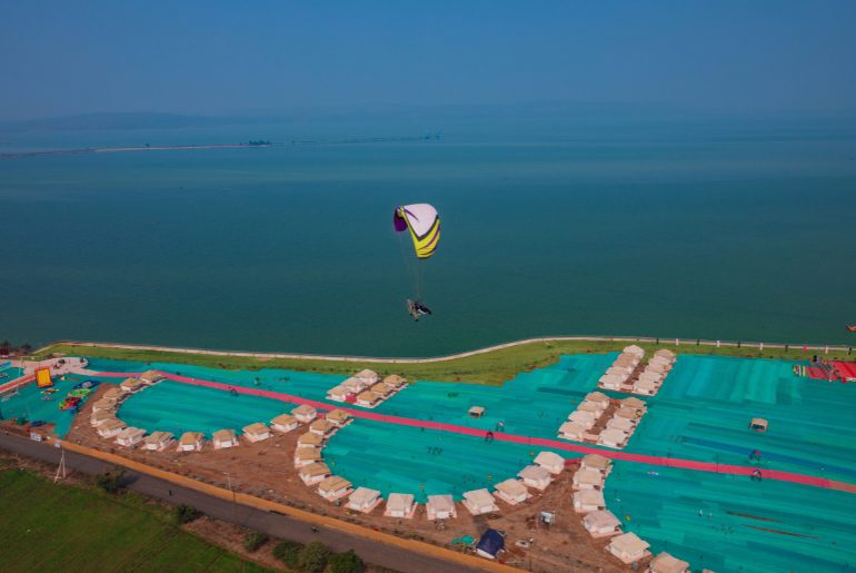 paramotoring