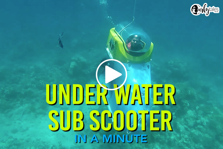 Explore The Marine Life in Underwater Subscooter In Mauritius