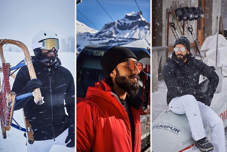 Ranveer Singh Spotted With Oh-So-Perfect Moustache In Switzerland