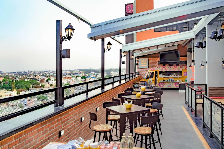 This Bengaluru Hotel Has A Stunning Rooftop Bar To Soak In The City Skyline