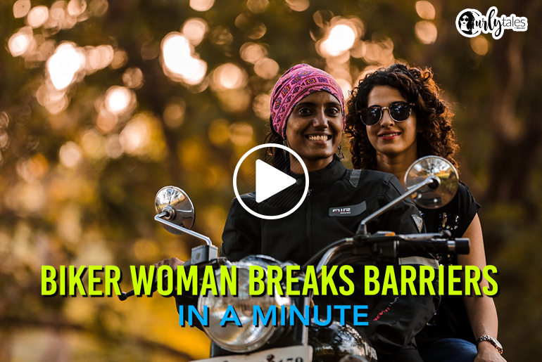 #CurlyTalesOfInspiration: Biker Woman Breaks Barriers