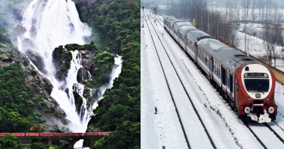 7 Most Scenic Train Journeys In India You Should Take At Least Once