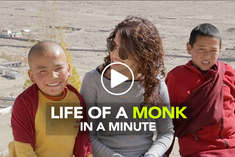 Life Of A Monk In Ladakh