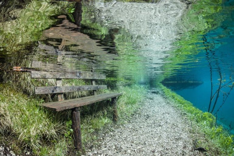 Gruner See – A Park That Transforms Into A Lake In Summer