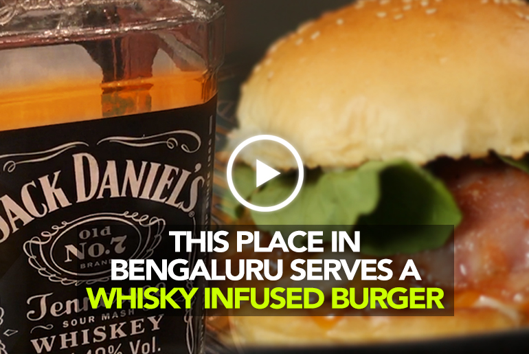 Jack Daniels Bacon Burger At Black Rabbit In Bangalore Is A Must Try