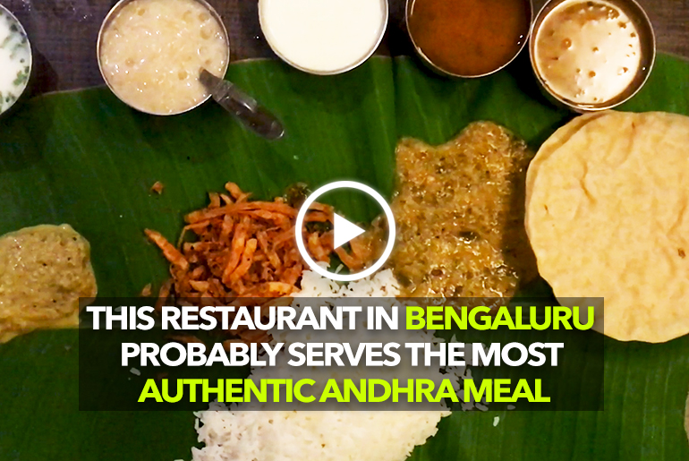Nagarjuna In Bengaluru Serves Authentic Andhra Cuisine On A Banana Leaf