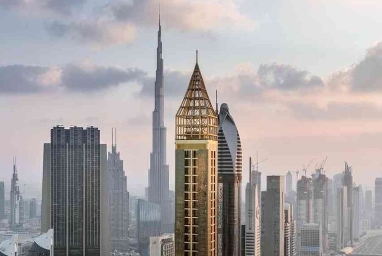 Gevora Hotel, The Tallest Hotel In Dubai Has Opened Up With A Height Of 356 Meters