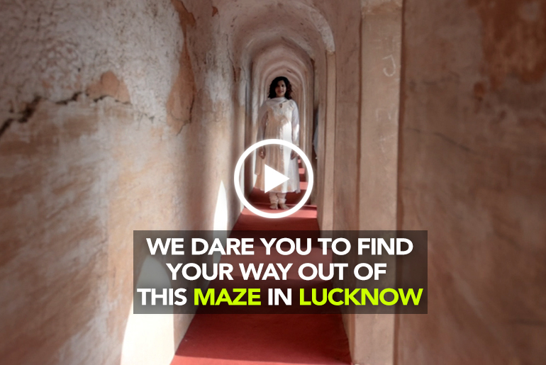 Bhul Bulaiya in Lucknow Is The Largest Existing Maze In India