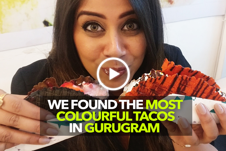 Grab Your Favourite Out Of These Rainbow Tacos Served In Gurugram’s Eyes On Ice