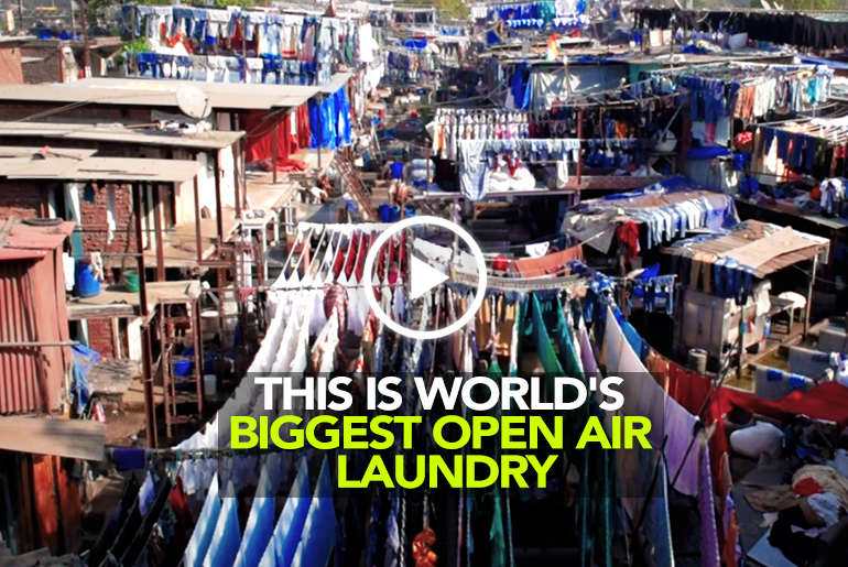 Visit The Biggest Open Air Laundry In The World – Dhobi Ghat