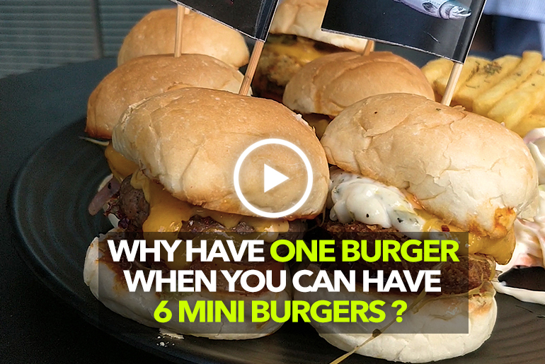 Try The 6-Pack Burger At Bandra’s Lord Of Buns With 6 Types Of Stuffings In It