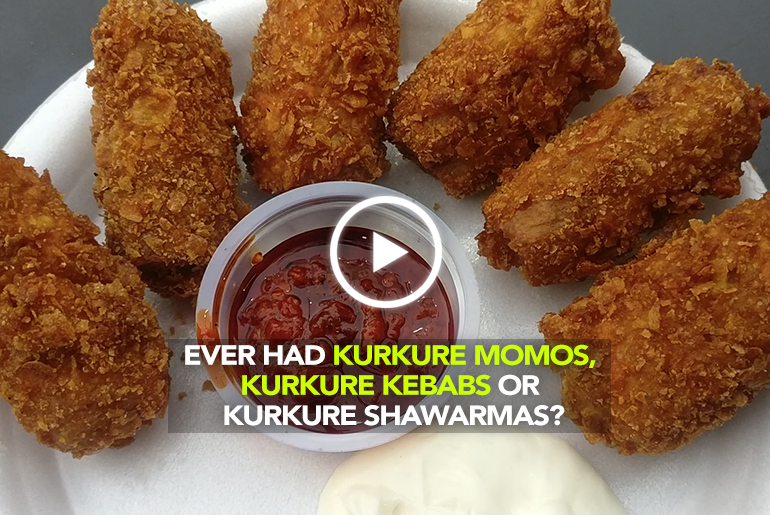 Try These Crunchy ‘Kurkure Dishes’ At The Shawarma Junction In Delhi