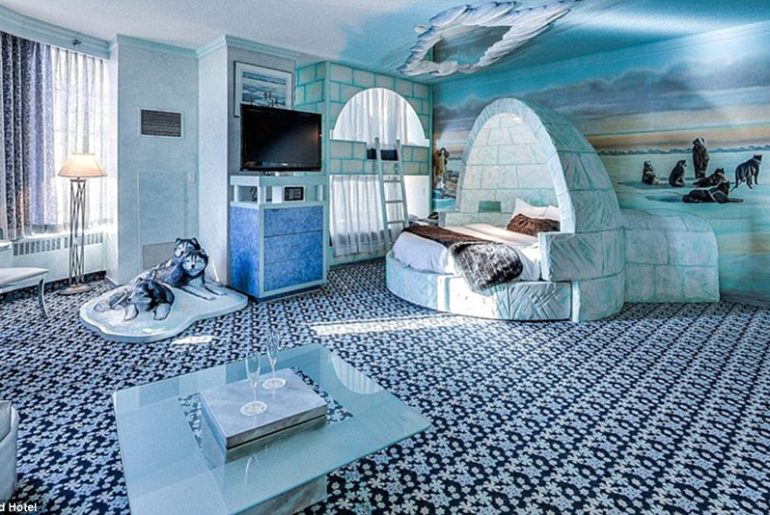 This Hotel In Canada Has Igloo-Shaped Bed, Space-Themed Room 