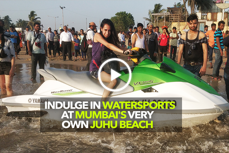 Juhu Beach In Mumbai Is Now A Water Sports Hub In The City!