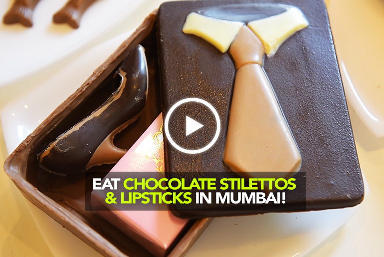 Eat Stilettos, Animals & Lipsticks Made Of Chocolate In Mumbai At Fantasie Chocolates