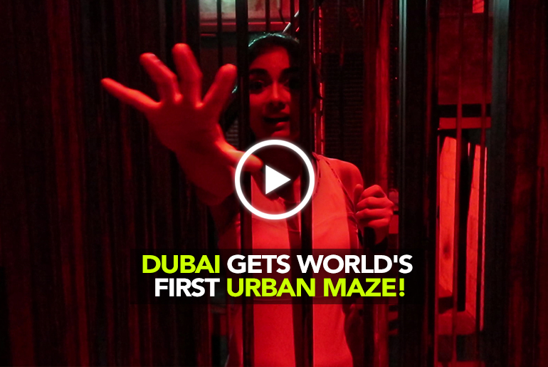 Jumble Around The World’s First Urban Maze In Dubai