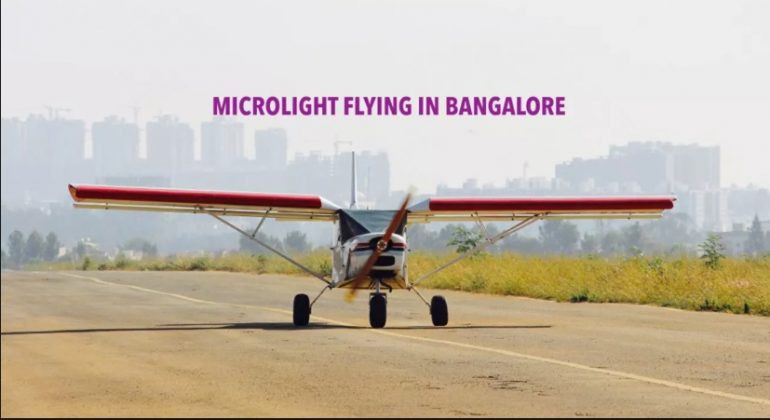 microlight flying