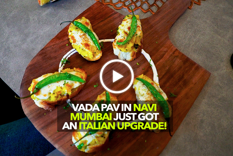 Get Italian Vada Pavs At Moneyball Bistro