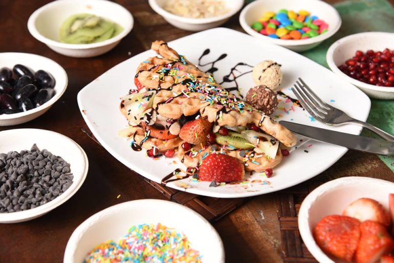 Relish This Waffle That Comes With Multiple Fillings In Delhi
