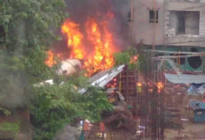 Chartered Aircraft Crashes In Ghatkopar, 5 People Reported Dead