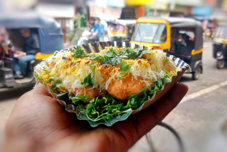 Indulge In This Mini Basket Of Amul Cheese Pani Puri In Pune