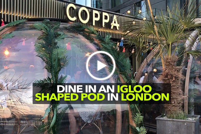 Travel Tales With Kamiya Jani Ep 7 | Coppa Club London – Dining In an Igloo