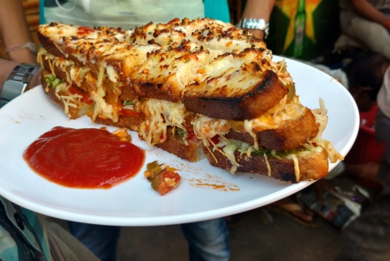 Feast On The Bahubali Sandwich In Thane