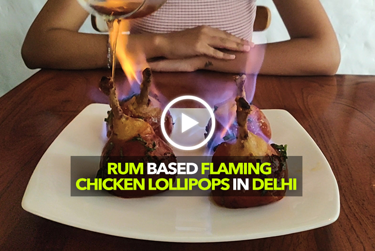 Get Rum Glazed Chicken Lollipops At This Cafe In Khan Market, Delhi