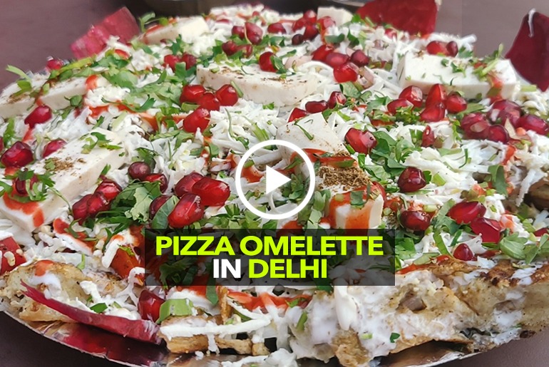 Anand Bhai’s Serves Pizza Omelette Made Out Of 10 Eggs