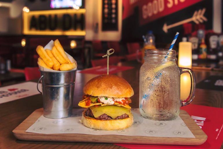 This Burger Joint Is Giving Away Food & Drinks For AED 19 Only For Gents