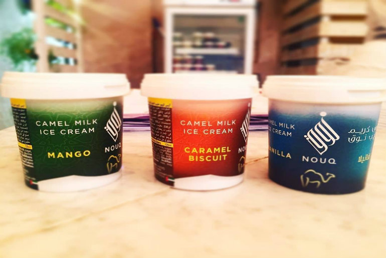 Get Specially Crafted UAE National Day Camel Milk Ice Cream