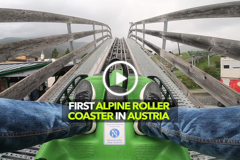Alpine Roller Coaster In Austria
