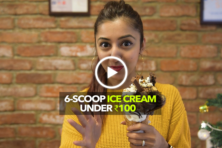 6-Scoop Ice Cream In Under Rs 100 At Hawte