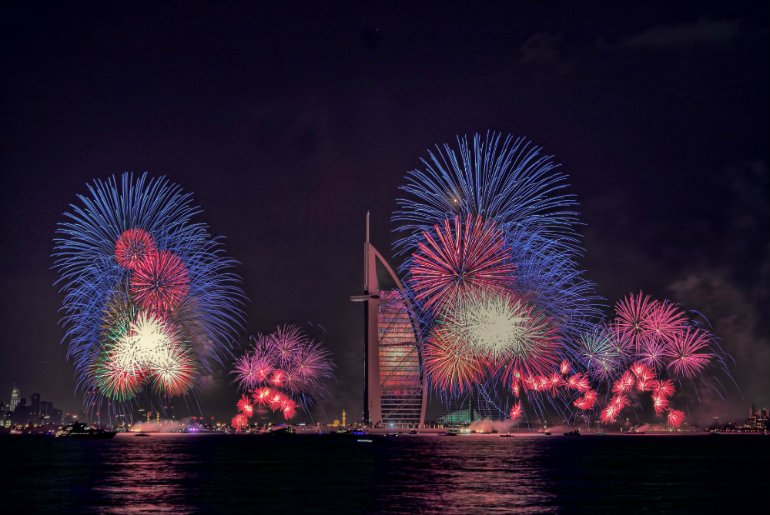 Where To Watch NYE Fireworks In UAE