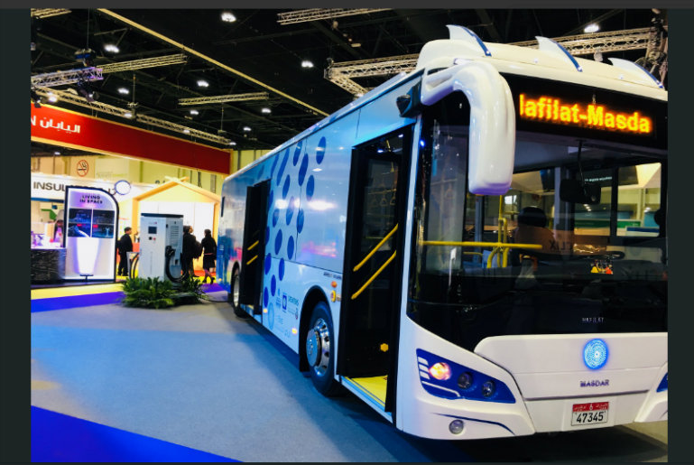 Middle East’s First Electronic Bus Launched In Abu Dhabi