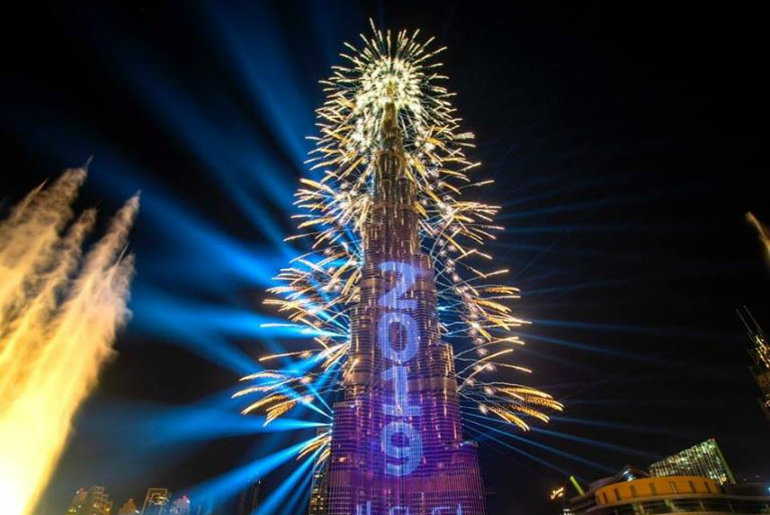 This Is How The UAE Celebrated NYE 2019
