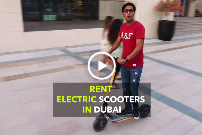 Rent Electric Scooters In The UAE Through Qwikly