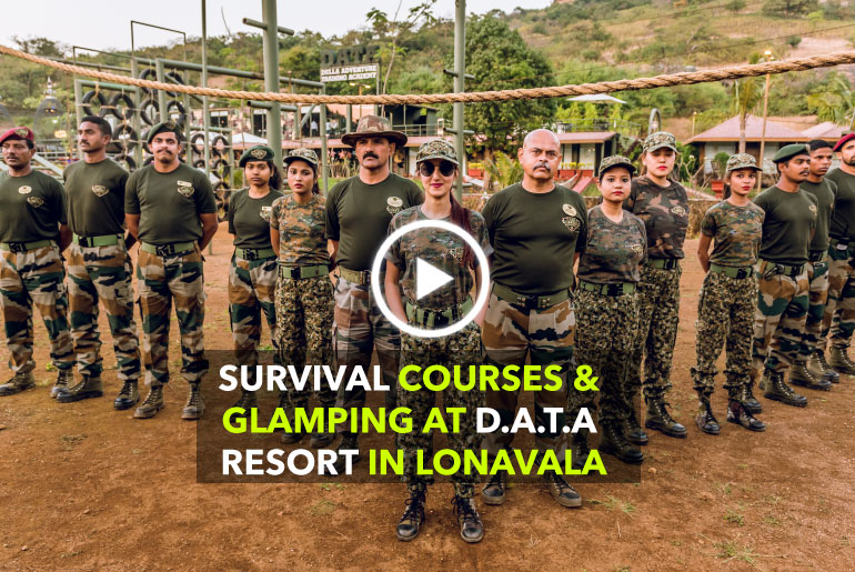 Survival Courses & Glamping at D.A.T.A in Lonavala