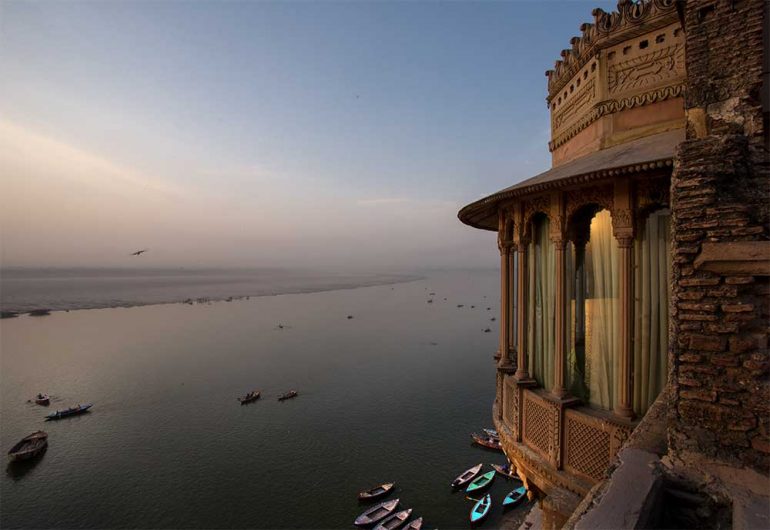 BrijRama Palace Is A Heritage Hotel On The Banks Of Ganga