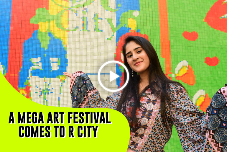 The Coolest Art Festival Comes To R City Mall In Mumbai